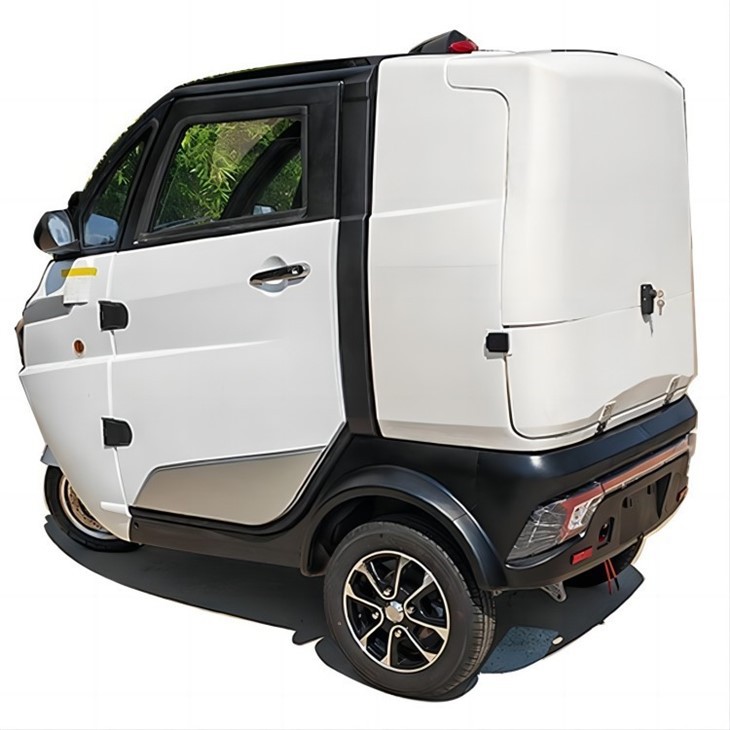 L5e Enclosed Cabin Type 3-wheel Pure Mini Takeaway Electric Car