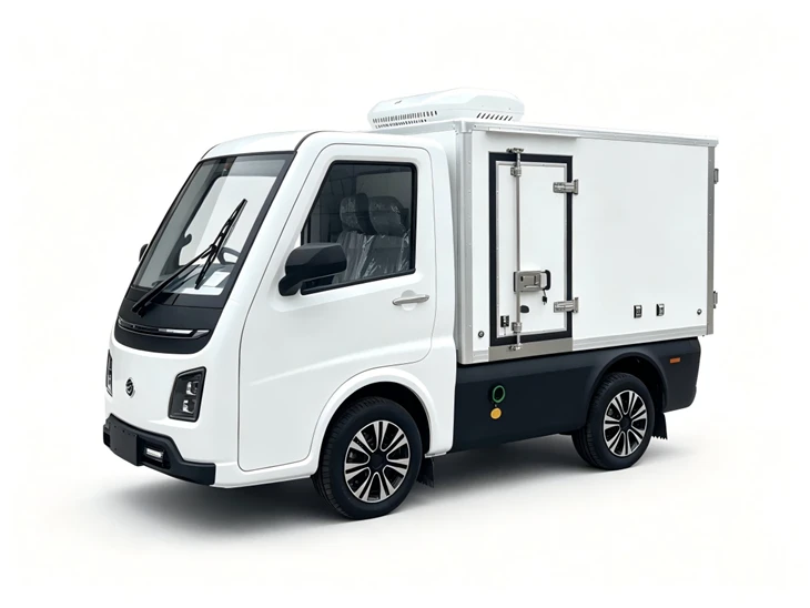 Elektryczna miniciężarówka Runhorse z aluminiową skrzynią